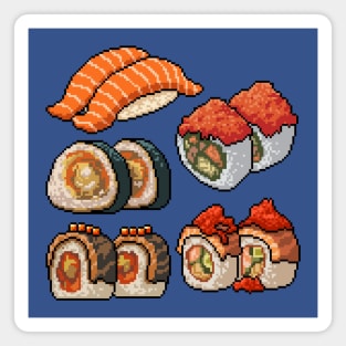 Sushi Pixel Magnet